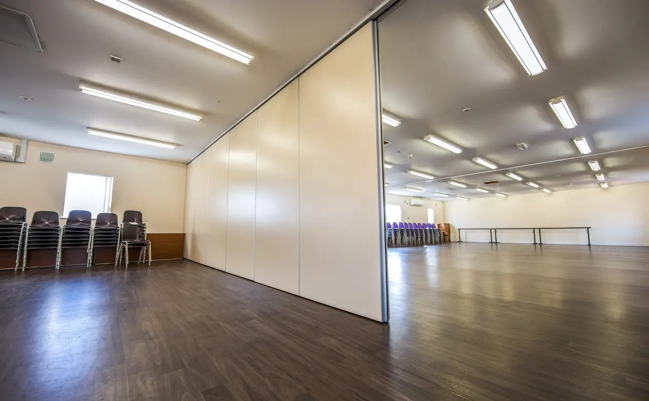 Spacious main training floor at Daily Movement Studio in Harrow